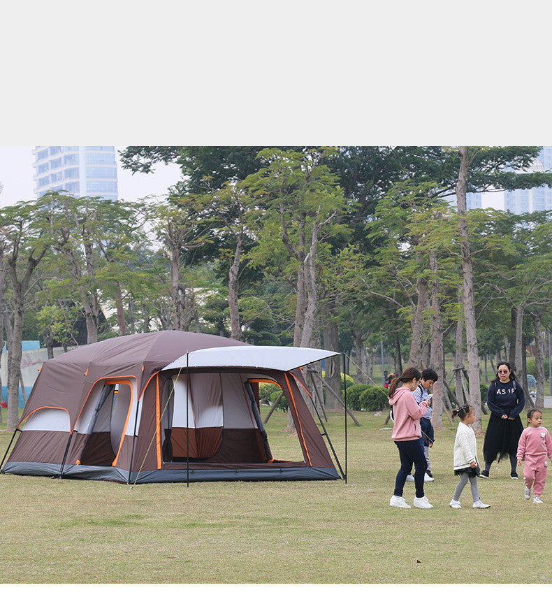 Tente de camping à 2 pièces de type Villa