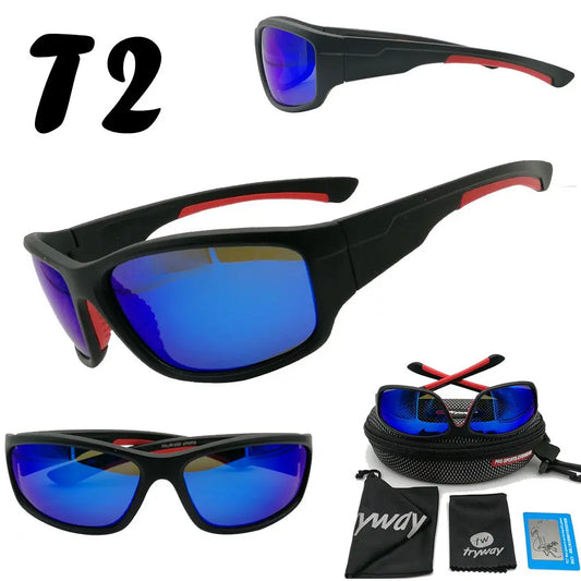 Lunettes de Sport d'Extérieur Polarisées UV400 - Tryway TW08