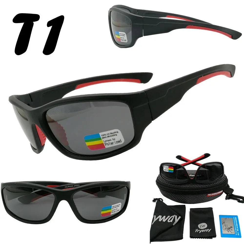 Lunettes de Sport d'Extérieur Polarisées UV400 - Tryway TW08