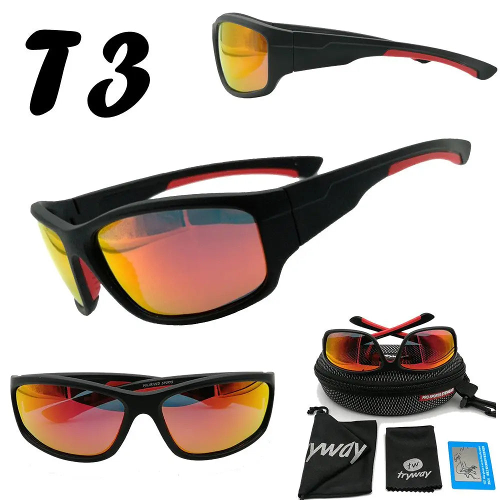 Lunettes de Sport d'Extérieur Polarisées UV400 - Tryway TW08